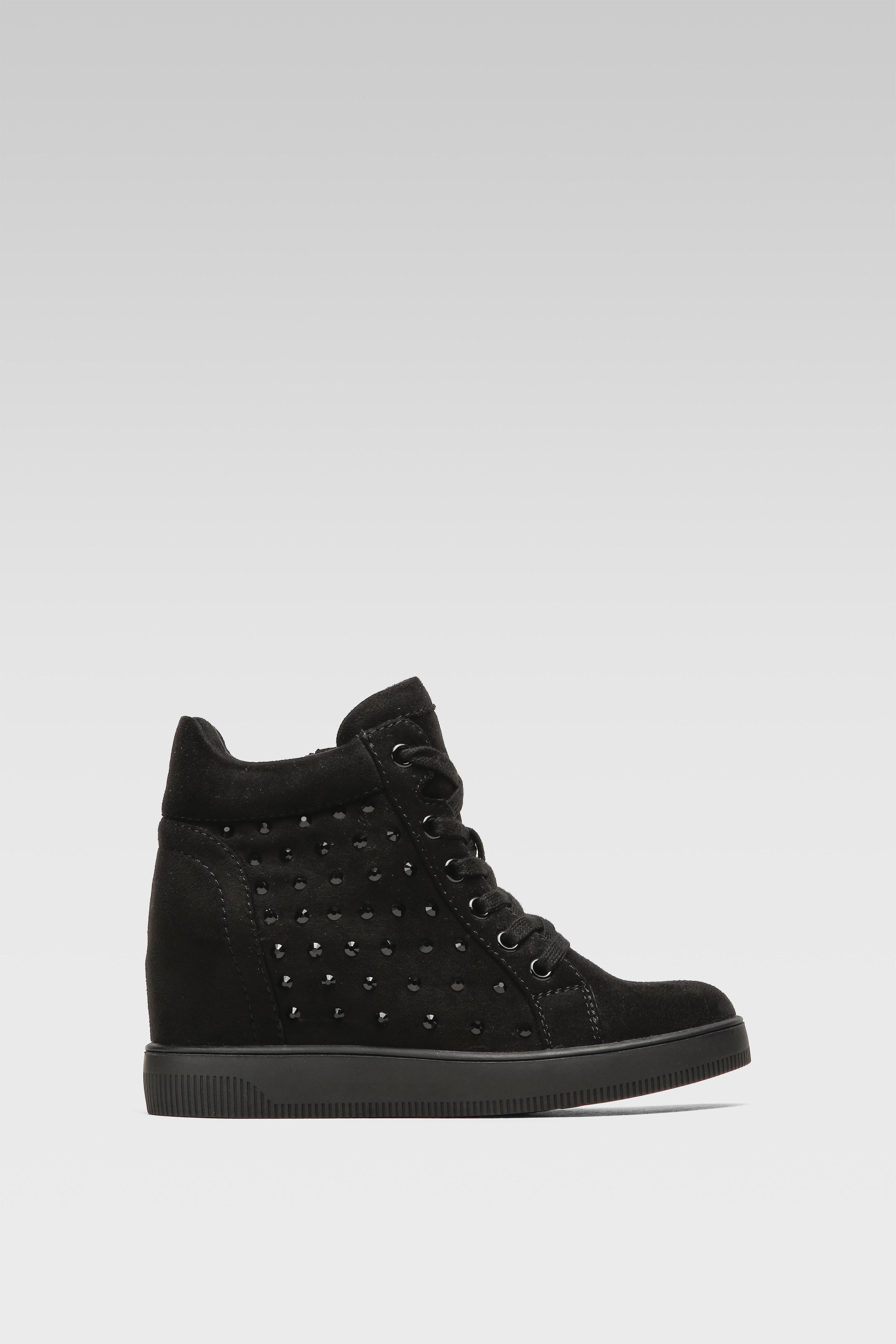 Šněrovací vyšší obuv Jenny Fairy WS525115 ČERNÁ ccc.eu/cz