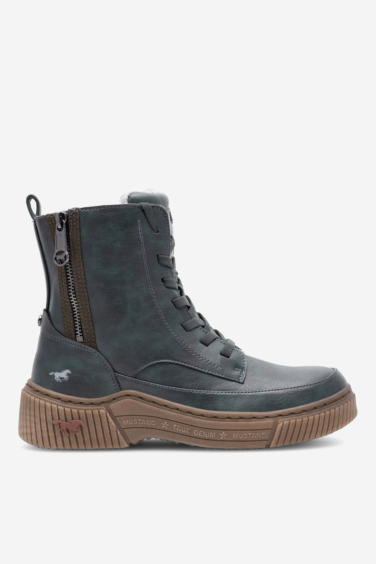 Stivaletti MUSTANG 1436-602 Per Donna: Moda Con Tacco A Blocco E Fodera Calda - 2