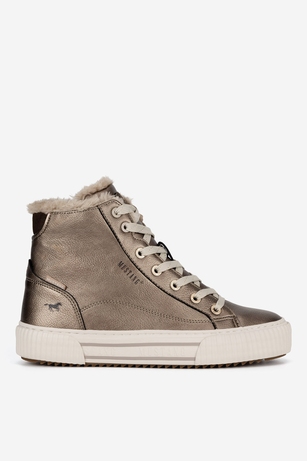 Stivaletti MUSTANG 1436-602 Per Donna: Moda Con Tacco A Blocco E Fodera Calda - 3