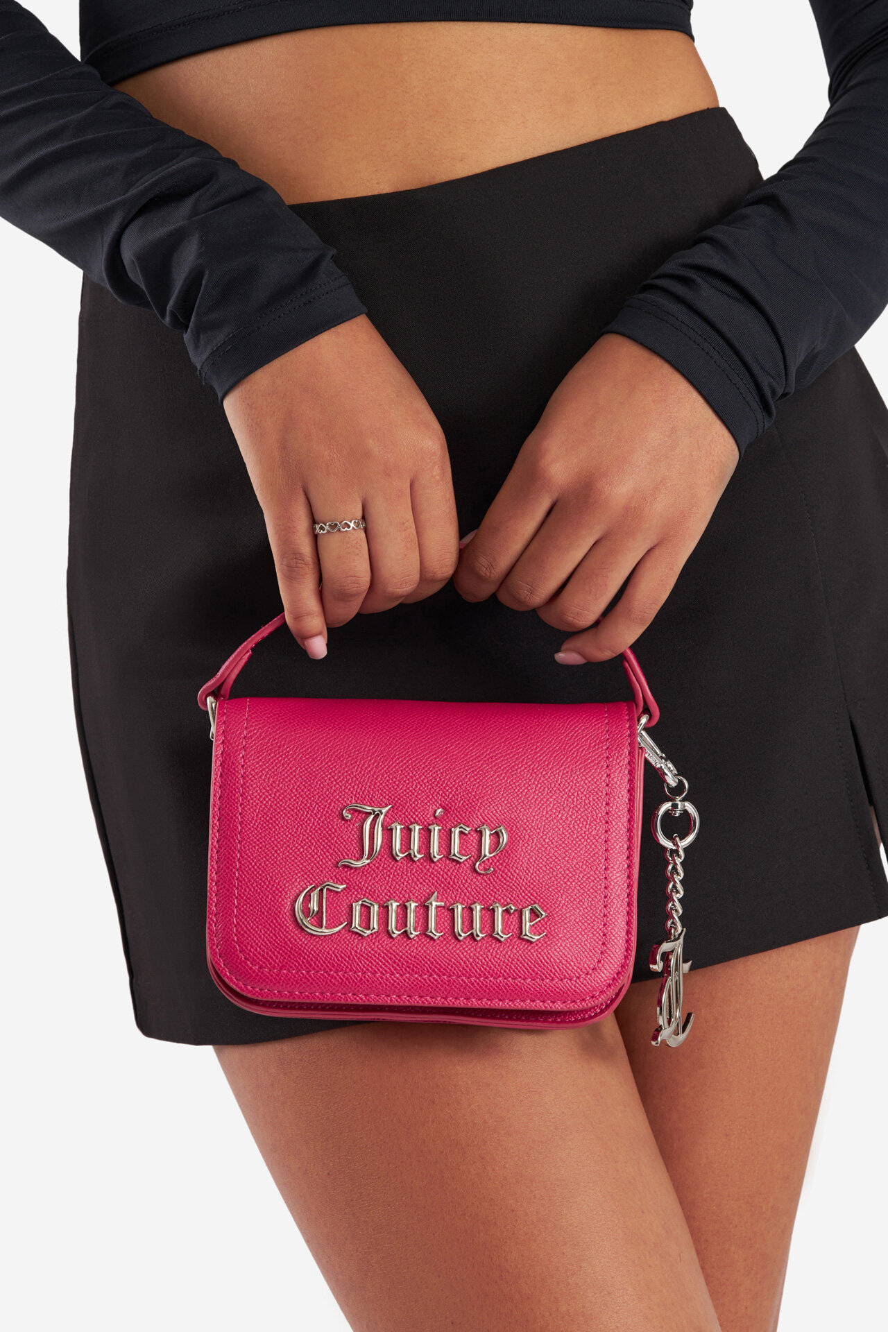 Сумка З Ремінцем Juicy Couture BIJXT3264WVP ТЕМНО-РОЖЕВИЙ - ccc.eu/ua