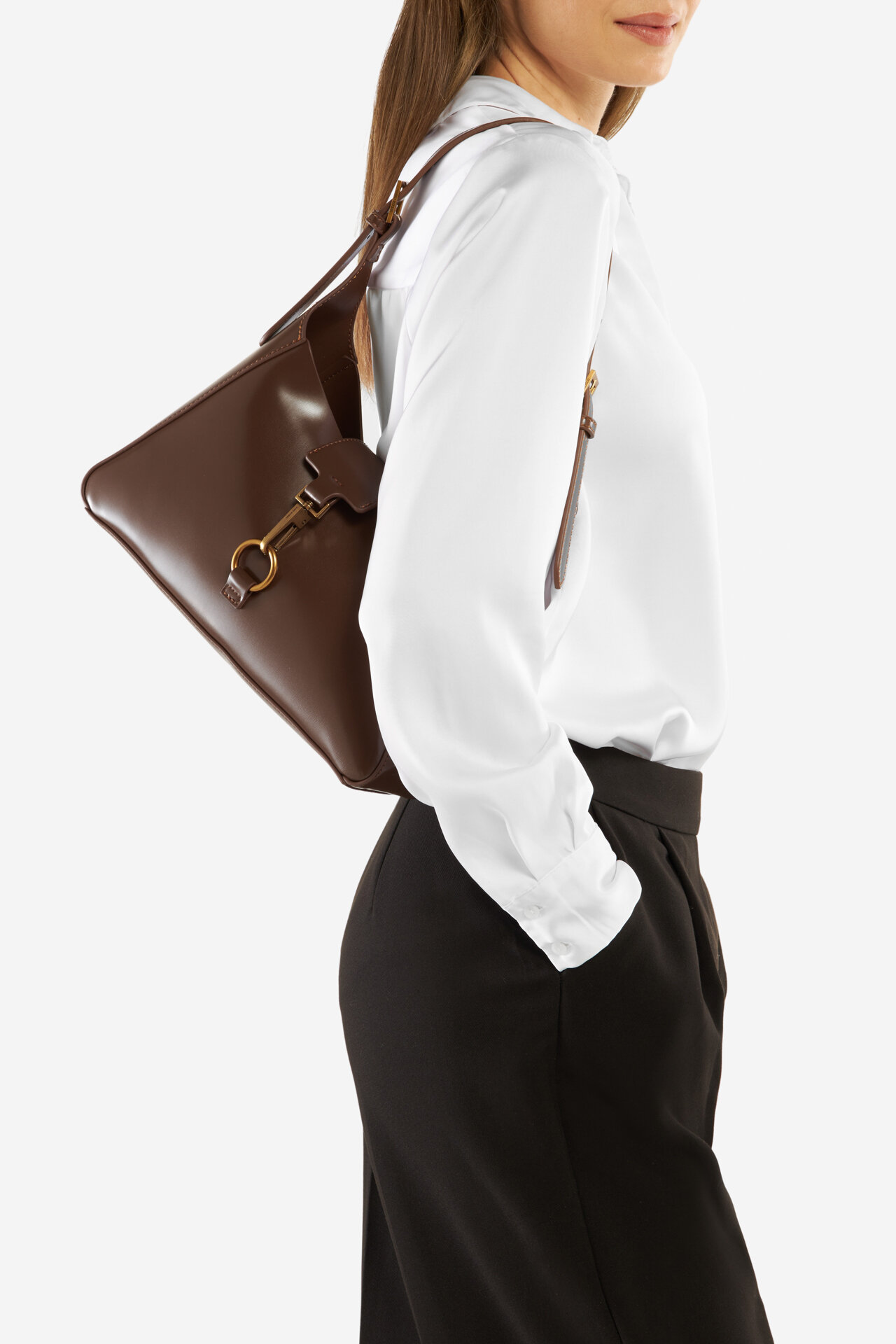 Torebka Gino Rossi TYLO0948 Brązowy - CCC.eu