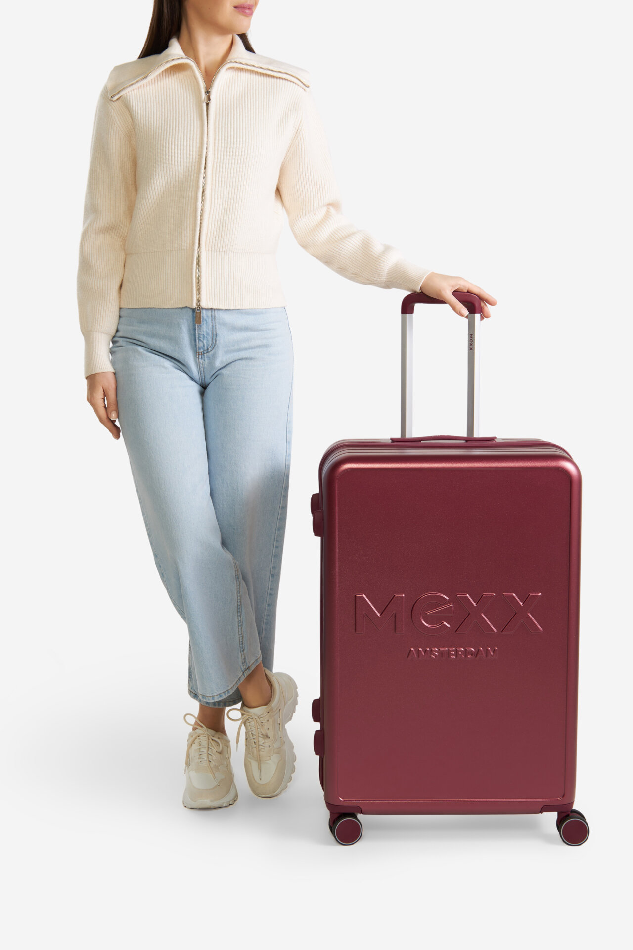 Валіза Mexx MEXX-L-036-07 BURGUNDY БОРДОВИЙ - ccc.eu/ua