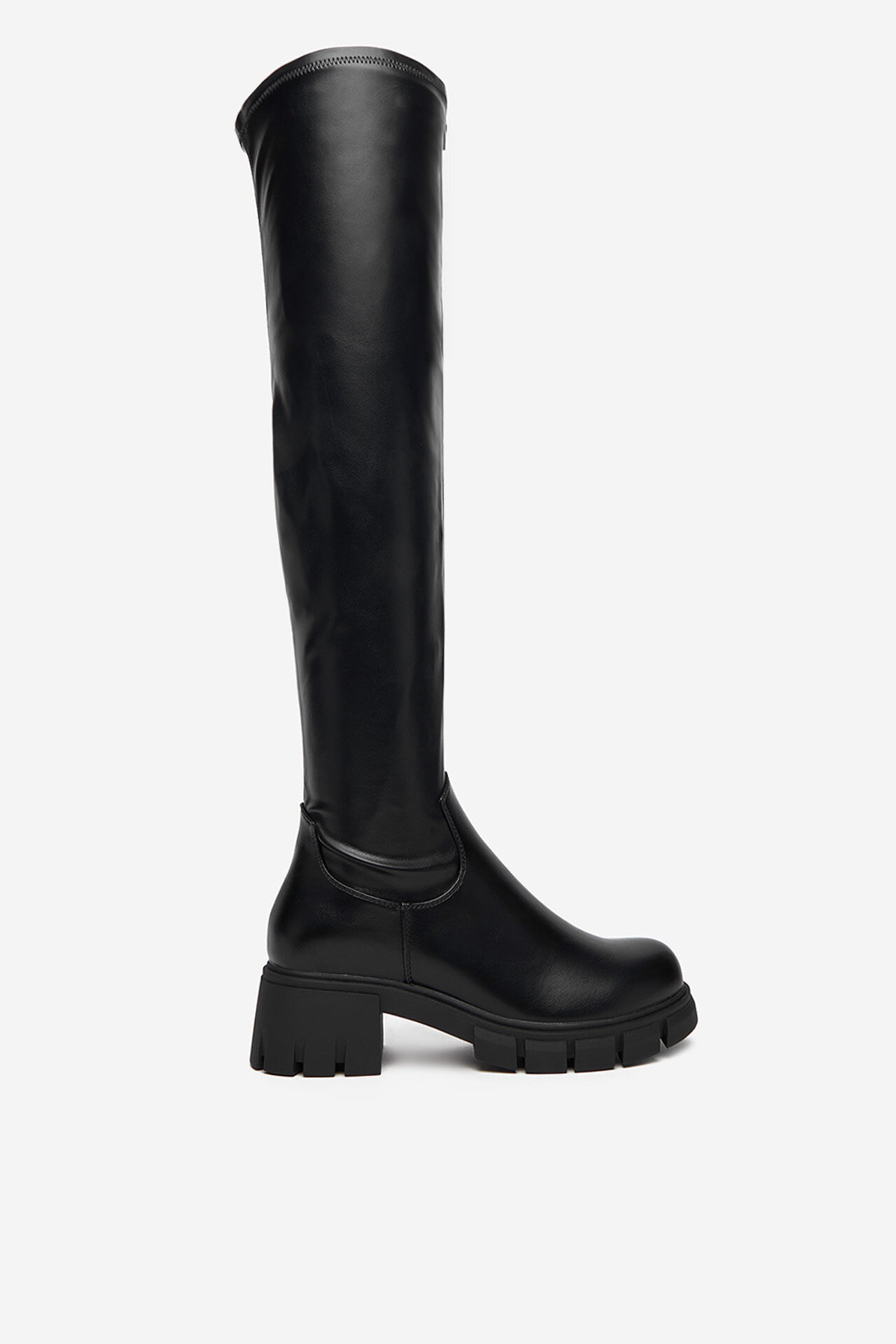 ●BLACK MENAGERIE Czarna torebka worek ze skóry naturalnej z troczkiem KENNA