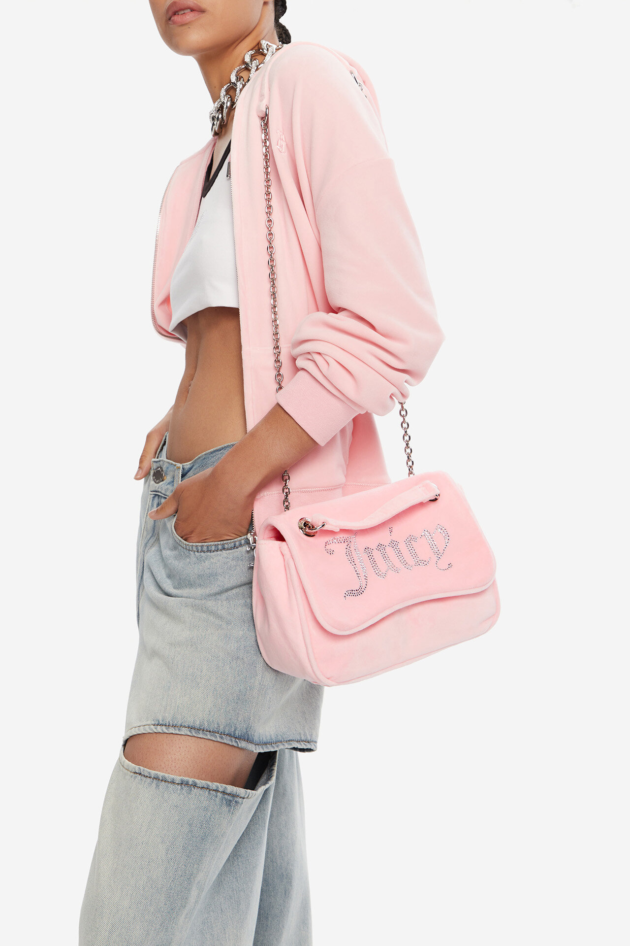 Сумка З Ремінцем Juicy Couture CEO-BEJXT8762WPO РОЖЕВИЙ - ccc.eu/ua