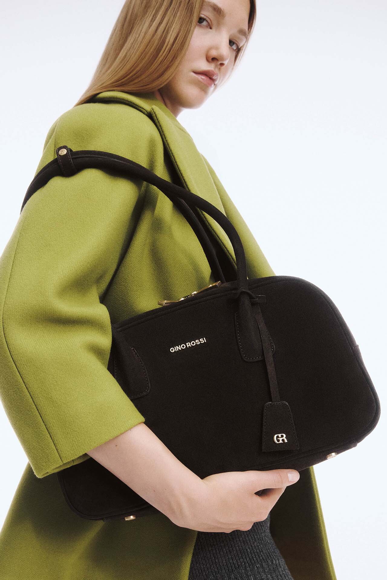 Torebka Gino Rossi EO-LAILA-513-112-1 Brązowy ciemny - CCC.eu