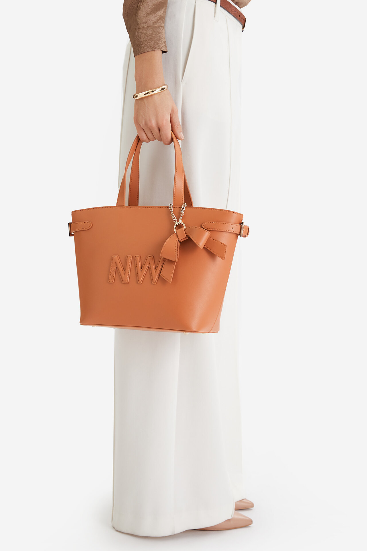 Torebka NINE WEST EO-LIRA-LX20086B Camel - CCC.eu