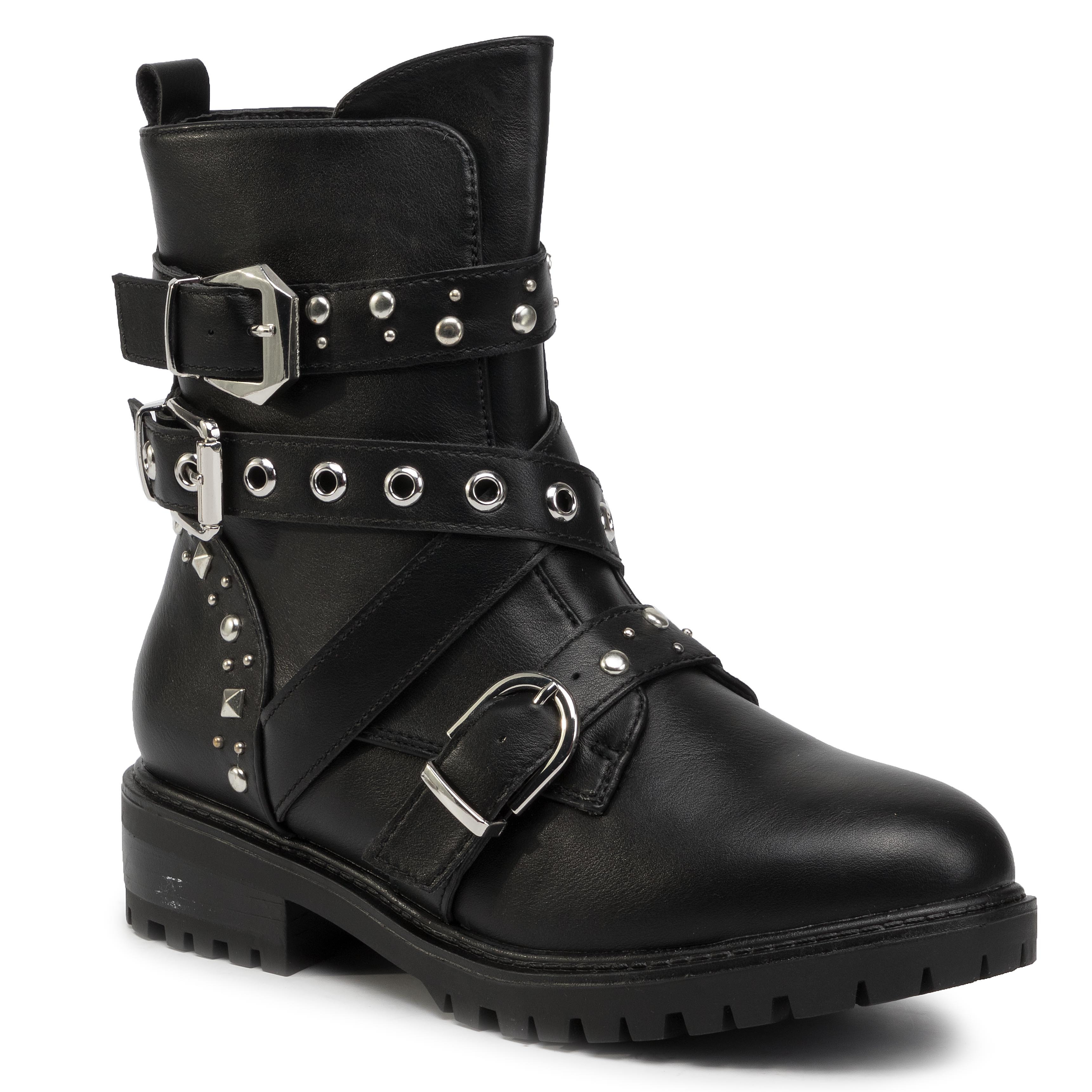 Botki DeeZee WS81605 Czarny Damskie Buty Botki