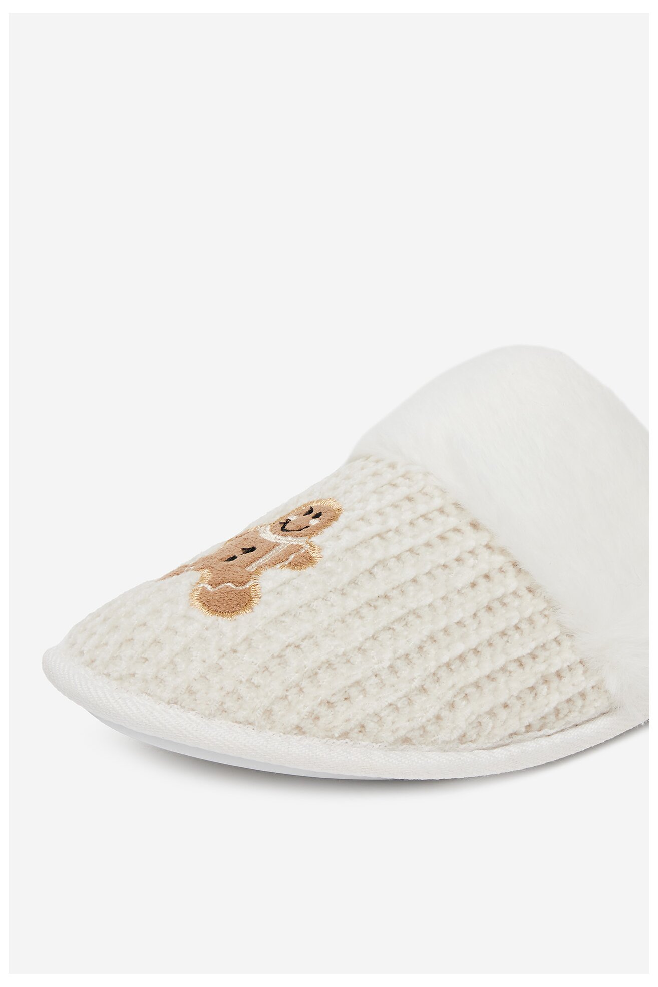 Kapcie DeeZee HHS-23W-3046 Biały