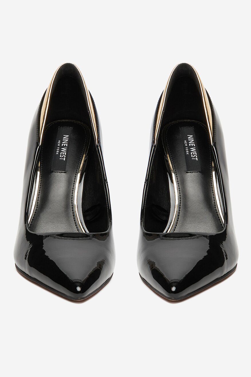 Елегантни обувки NINE WEST ЧЕРЕН - 5906751357606