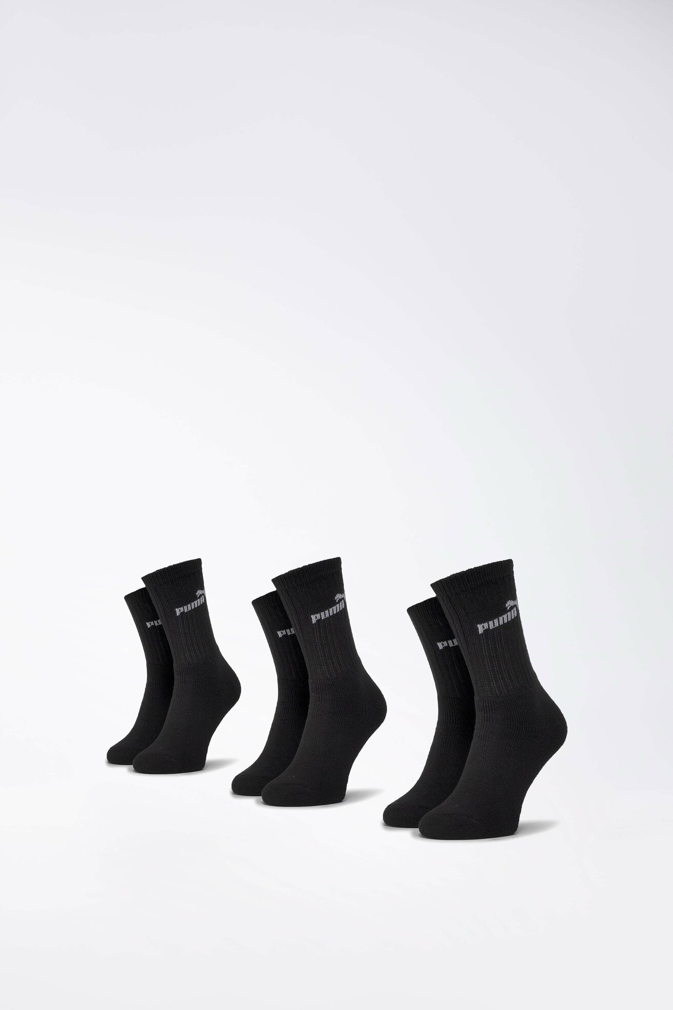 Skarpetki Puma 90712901 (PACK=3PARY) 35/38 Czarny