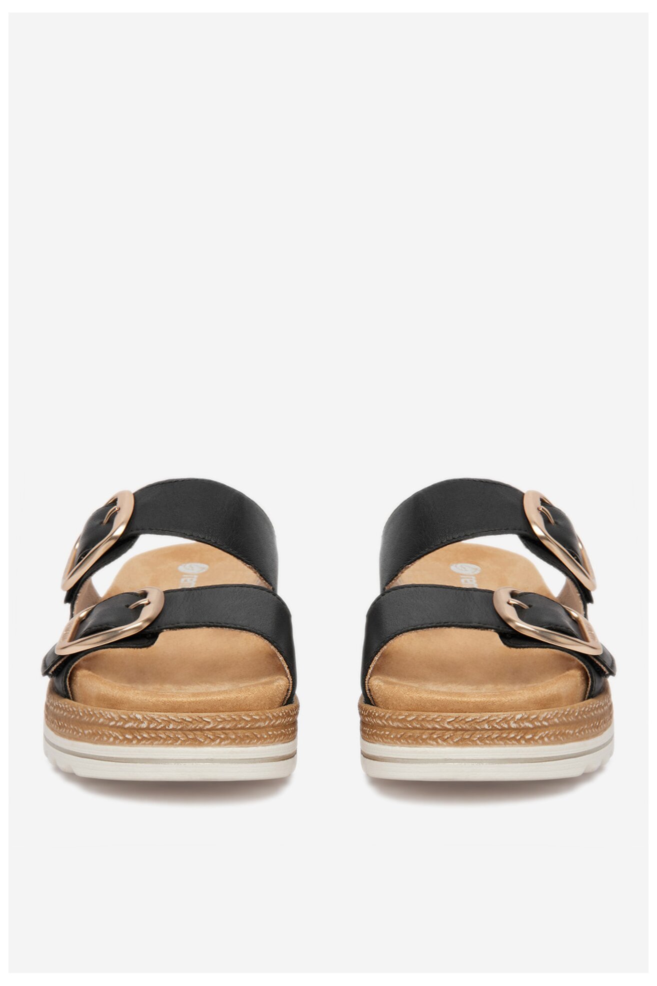 Klapki Remonte CEO-D0Q66-00 Czarny