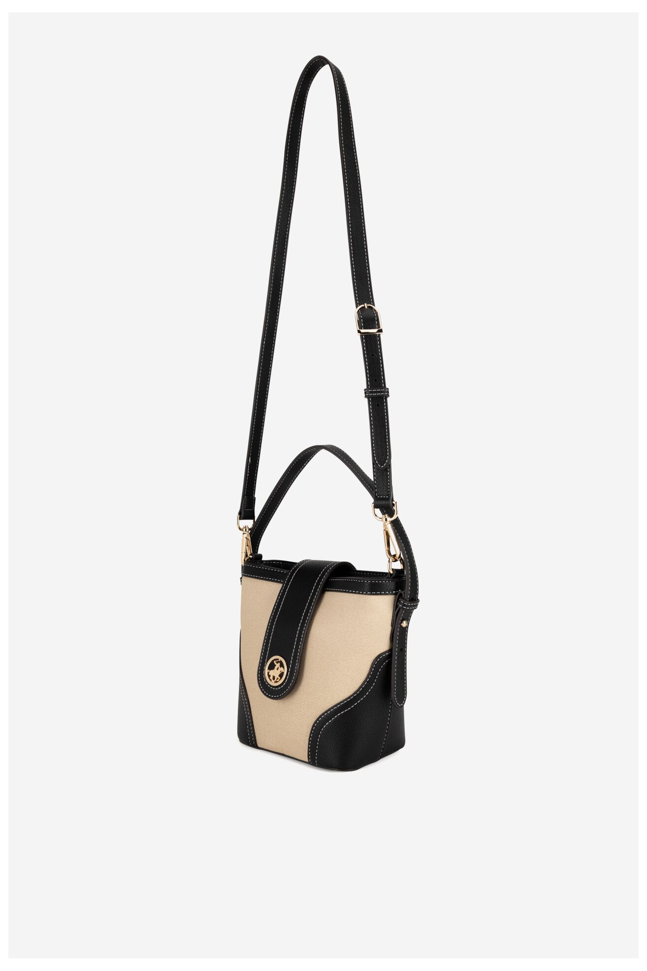 Kézitáska Beverly Hills Polo Club BHPC-C-012-07 FEKETE