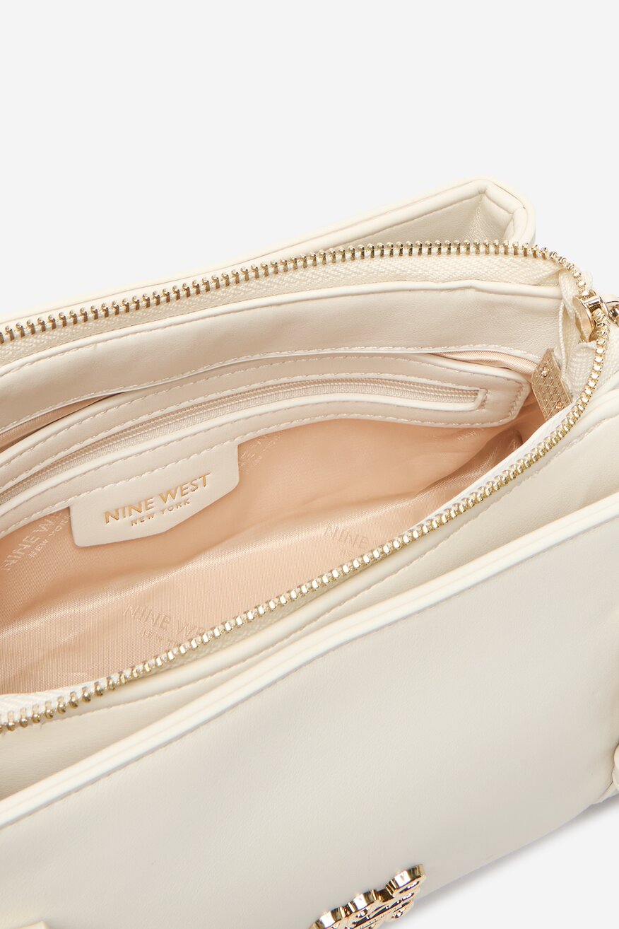 
                Дамска чанта NINE WEST БЯЛ - 5906751543429