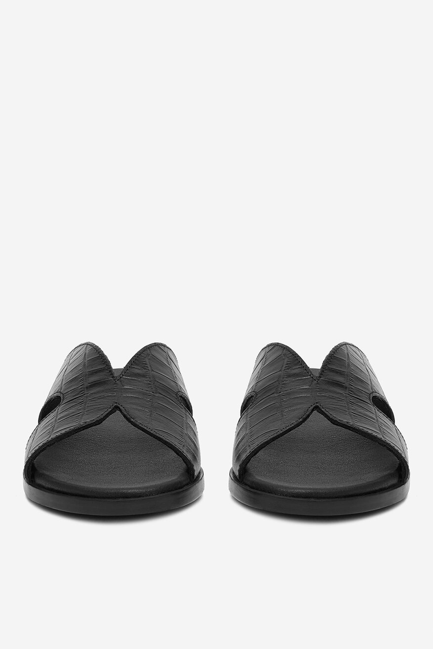 
                Lasocki - Klapki skórzane - 5907964077329