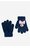 Рукавички Дитячі Mickey&Friends ACCCS-AW24-340DSTC ТЕМНО-СИНІЙ