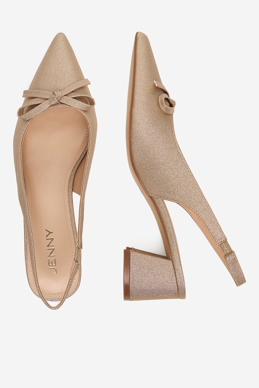 
                        Czółenka Jenny CEO-CD24042-3 Złoty - 5906751632918