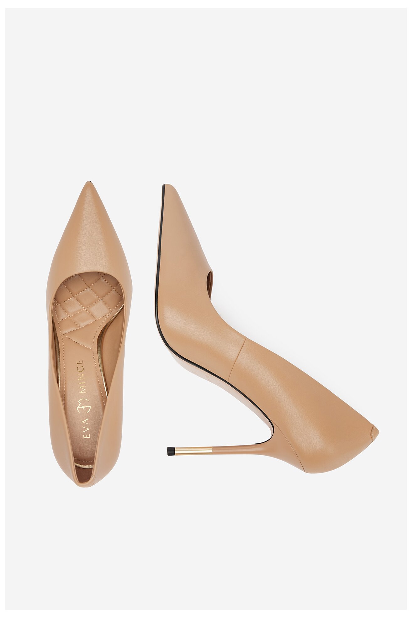 Туфлі-Човники EVA MINGE THYME-LT934-35 БЕЖЕВИЙ