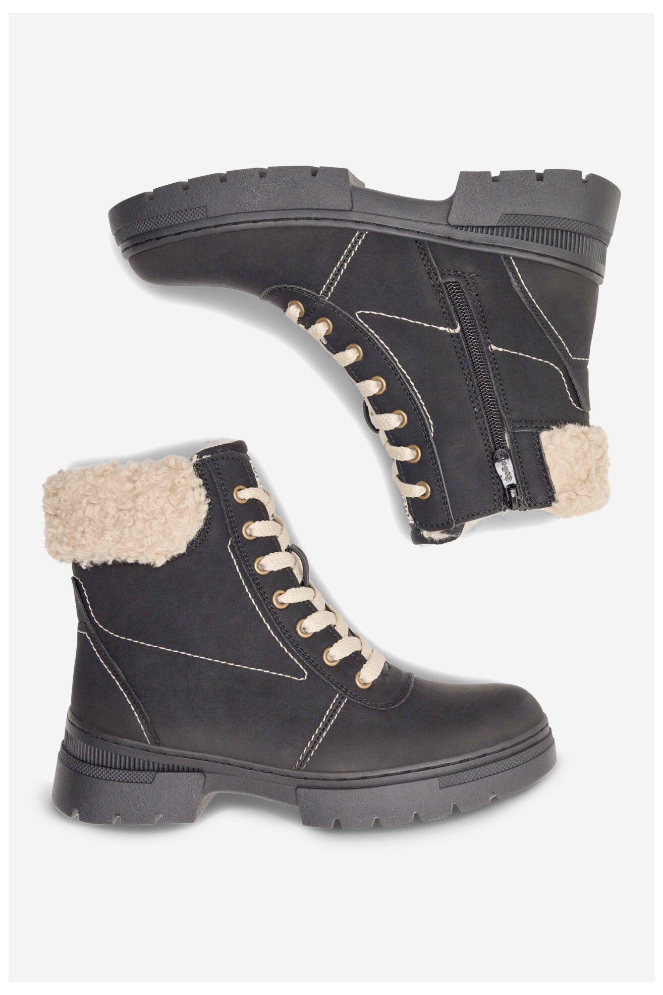 Bocanci Go Soft MIRIAM SWS6217-02 NEGRU