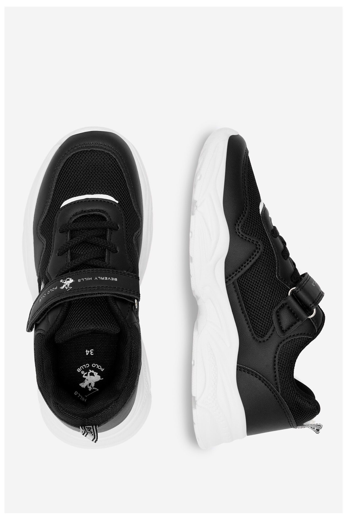 Сникърси Beverly Hills Polo Club CF2677-1 ЧЕРЕН