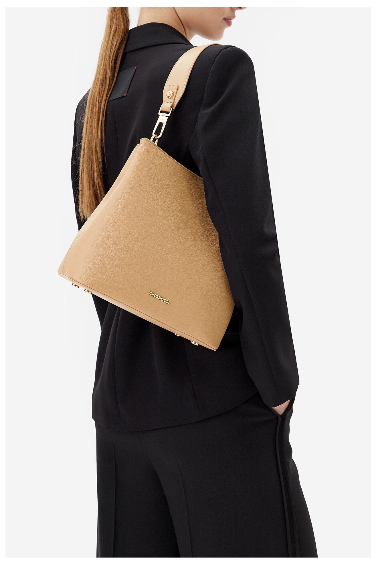 Дамска чанта Gino Rossi TYLO-182 БЕЖОВ