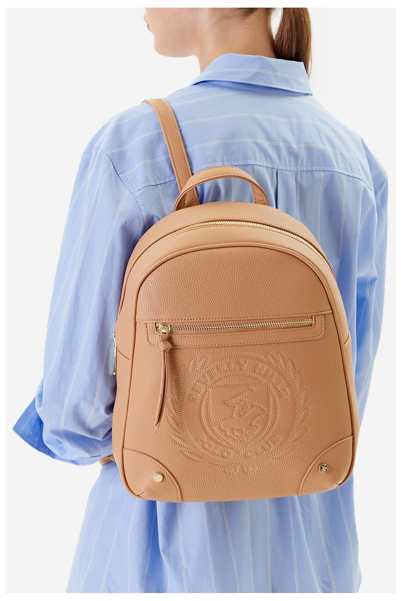 Plecak Beverly Hills Polo Club BHPC-K-031-06 Beżowy