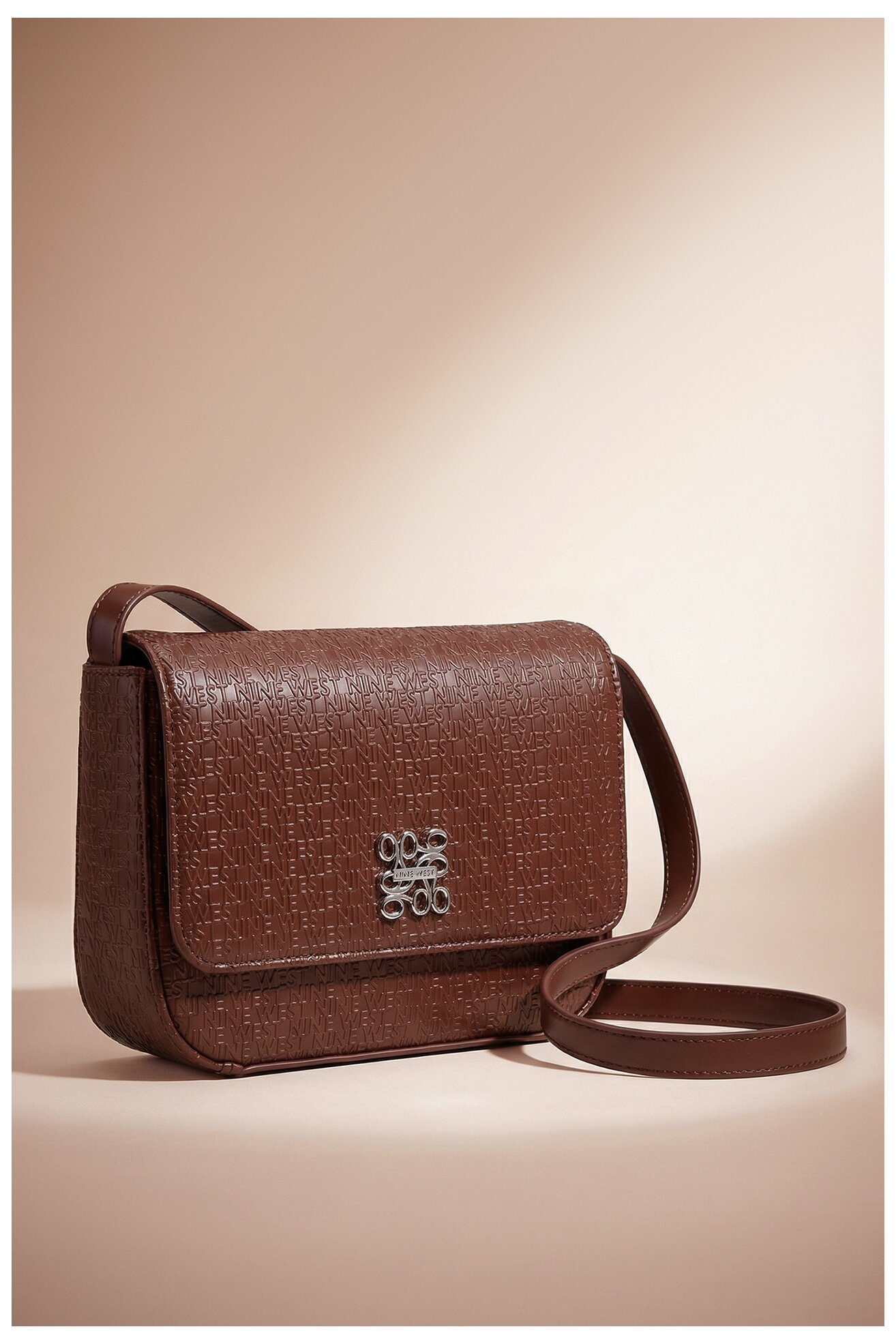 Дамска чанта NINE WEST CEO-HAMPSHIRE-I-LDA8176 КАФЯВ