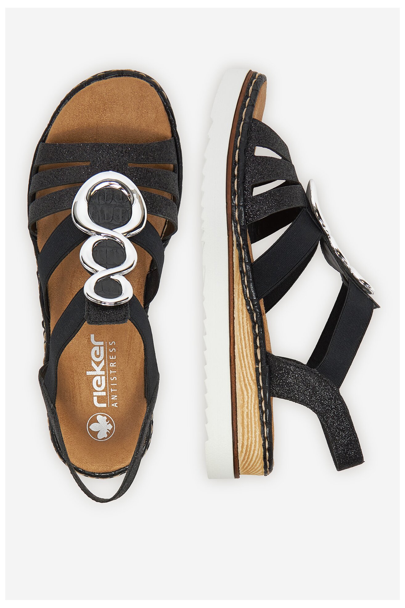 Сандали Rieker 679L4-00 ЧЕРЕН