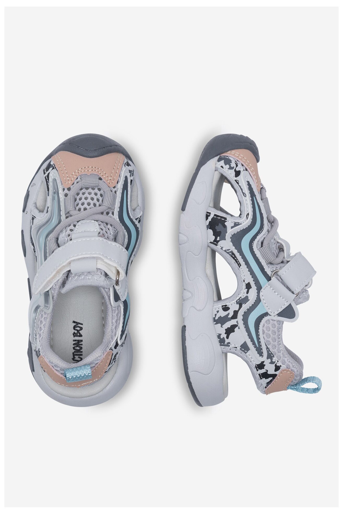 Sandały Action Boy CF2864-2A Szary