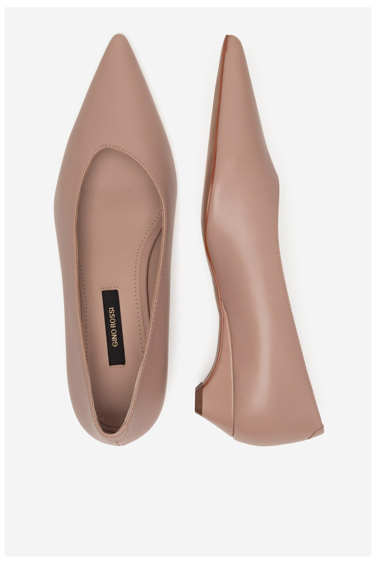 Czółenka Gino Rossi AURORA-118087 Beżowy