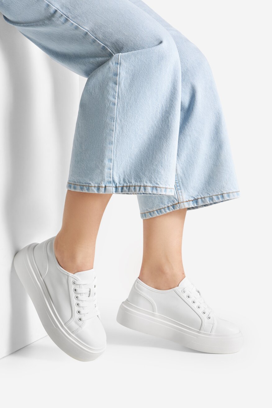 Badura - Sneakersy skórzane - 5903698096032