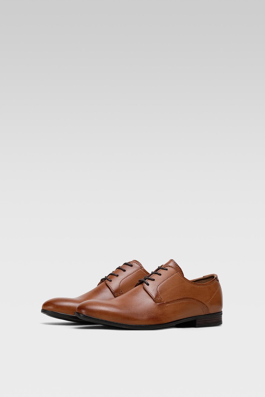 Ottimo - Półbuty brązowe sznurowane - 5904248405168