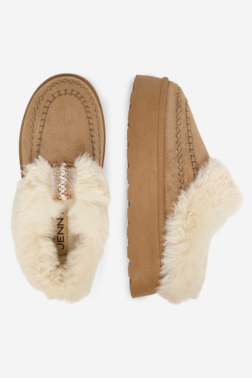 Kapcie Jenny CEO-WSX23-24 Beżowy ciemny - 5906751428443