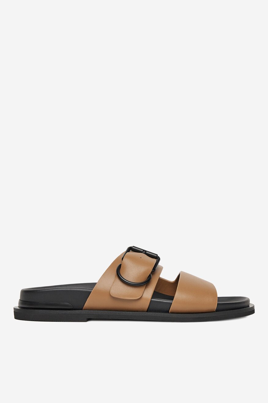 Джапанки Badura ТЪМНОБЕЖОВ - 5903698181417