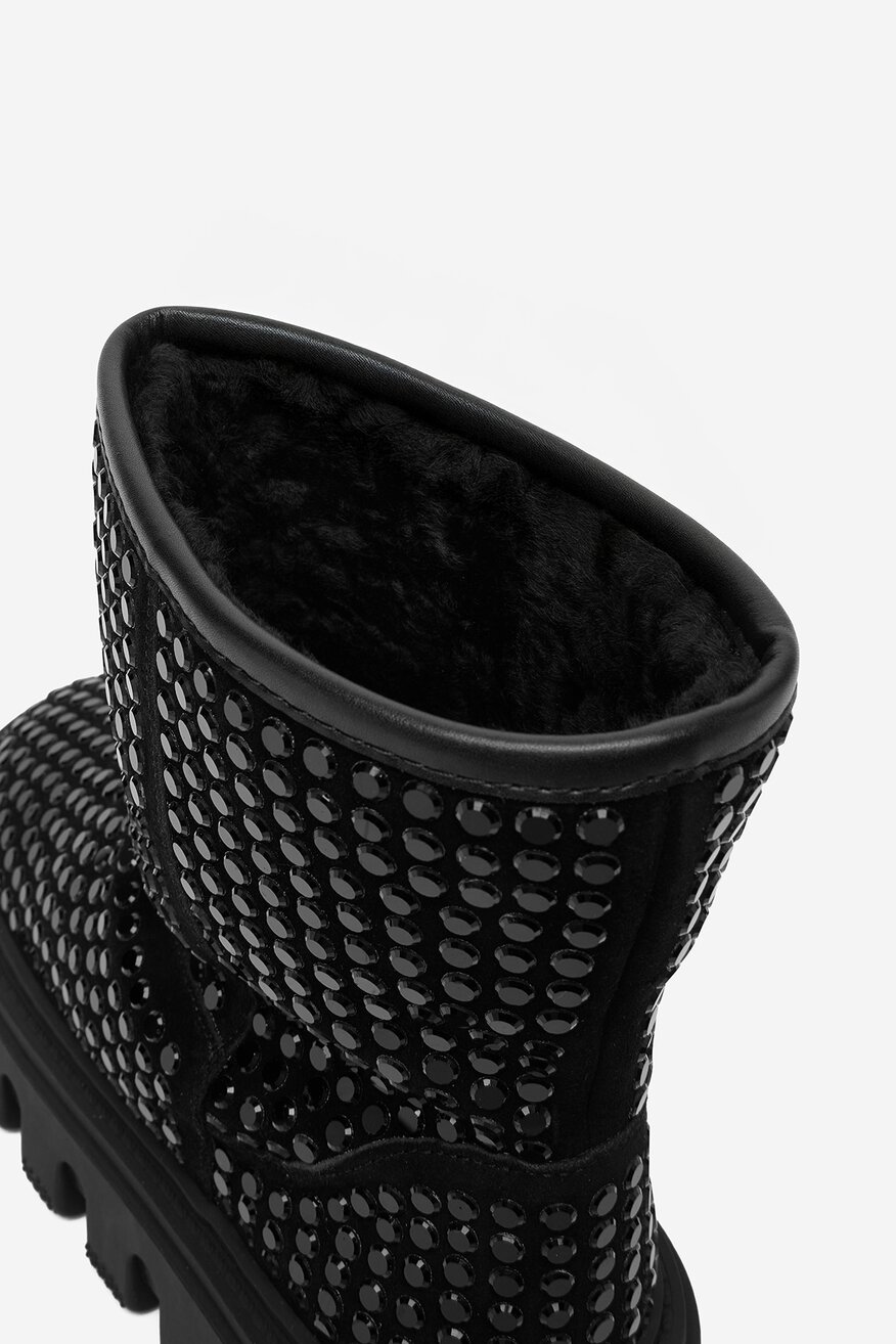 
                EVA MINGE - Śniegowce skórzane ocieplane - 5906751324936