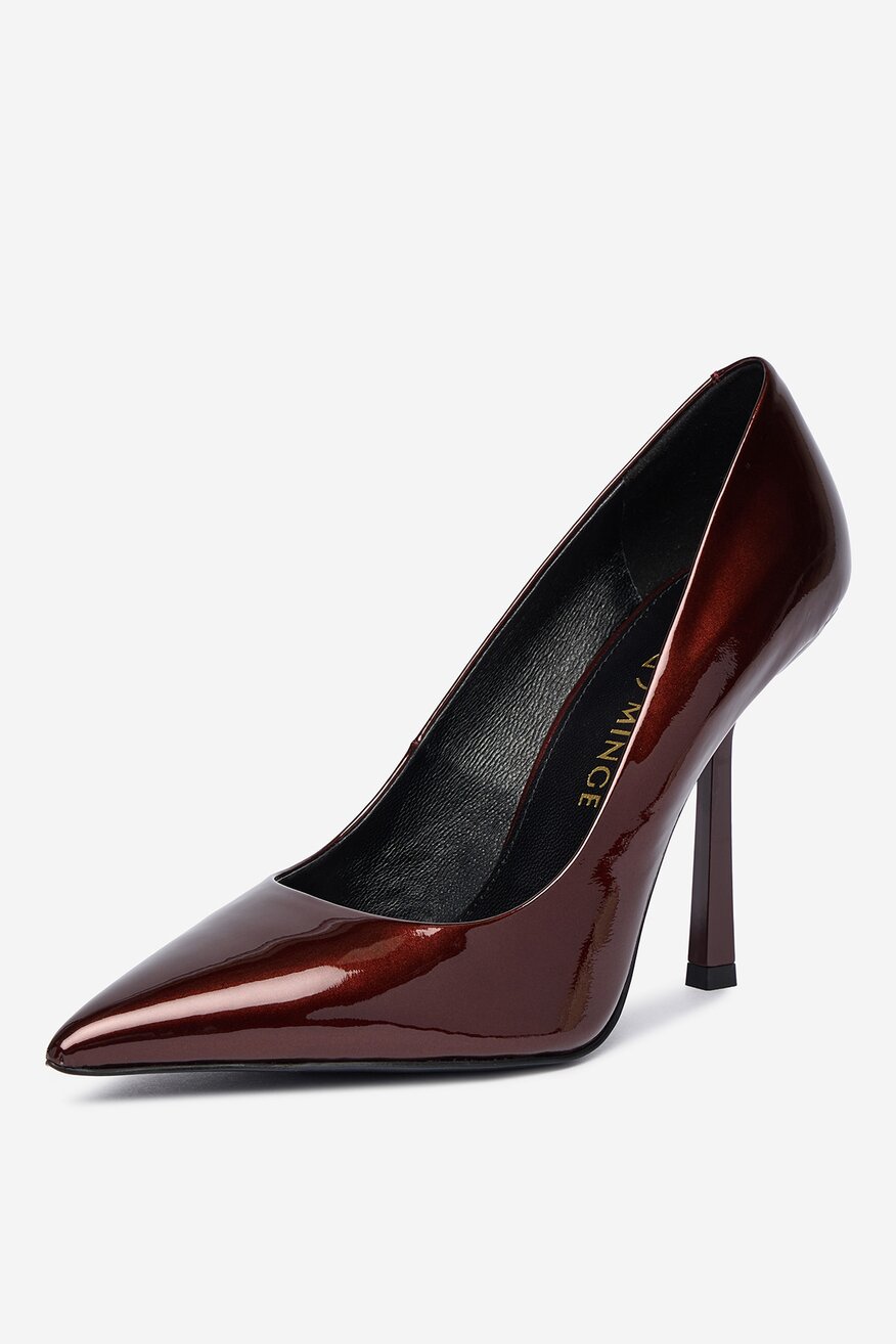 
                EVA MINGE - Szpilki skórzane - 5906751457290