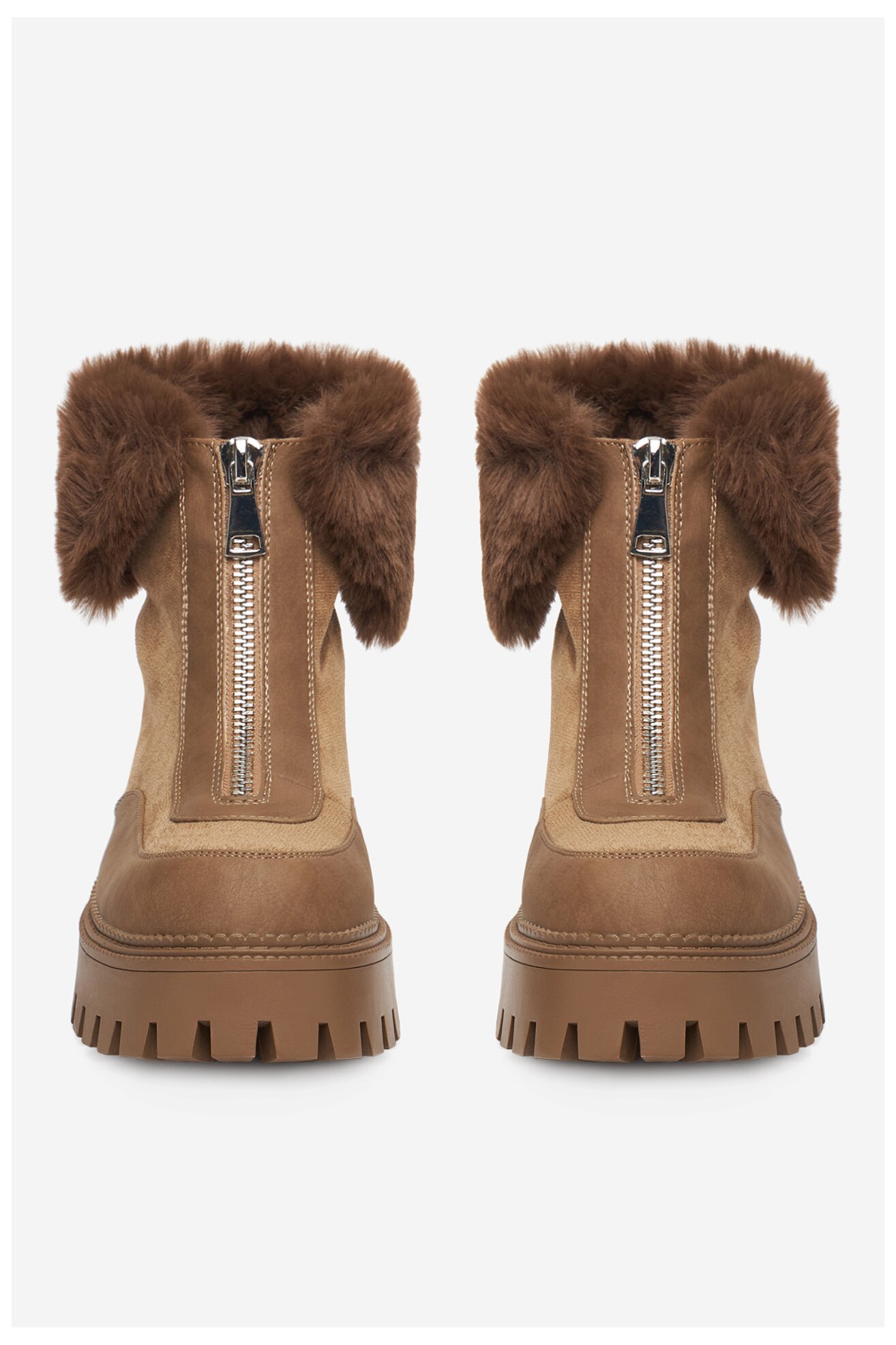 Botki DeeZee 19001-1 Beżowy