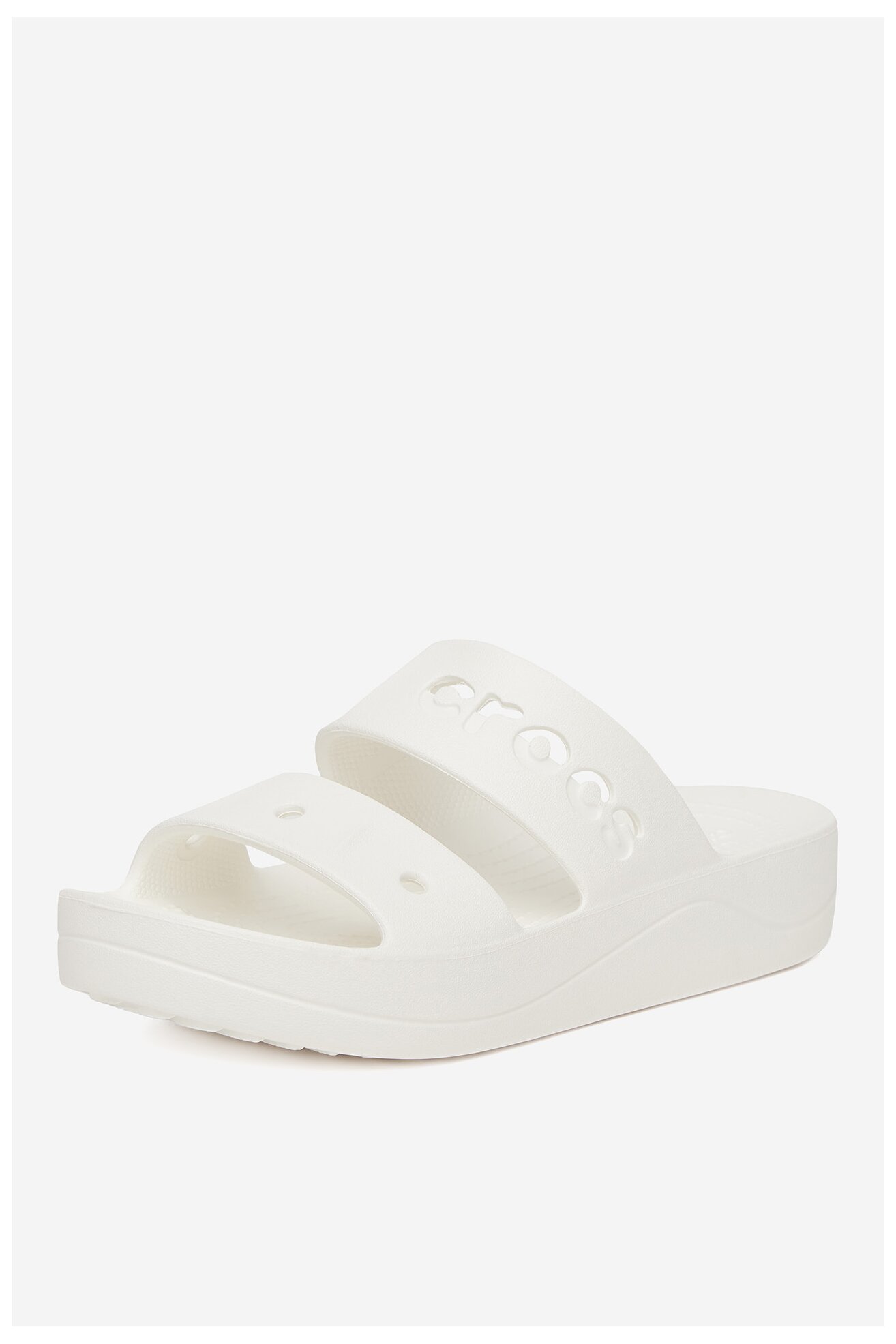 Uszodai papucs Crocs BAYA PLATFORM SANDAL 208188-100 FEHÉR