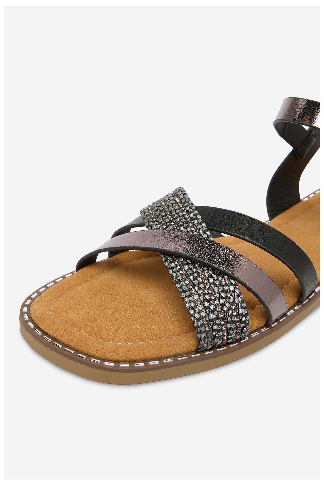 Sandały Jenny CEO-M-F9011-YLD Czarny