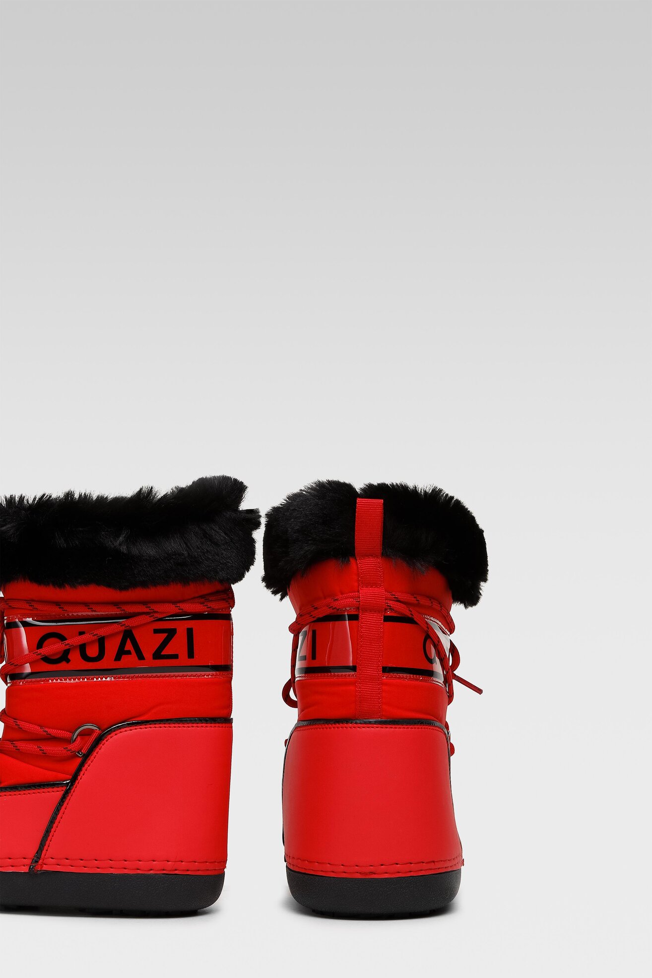 Botki Quazi NS9042-01 Czerwony