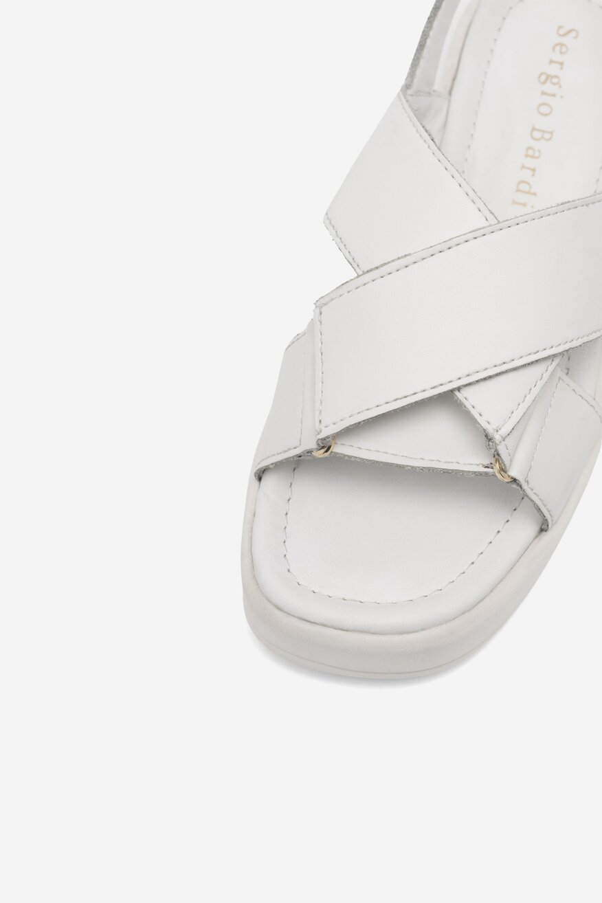 Сандали Sergio Bardi БЯЛ - 5904862859620