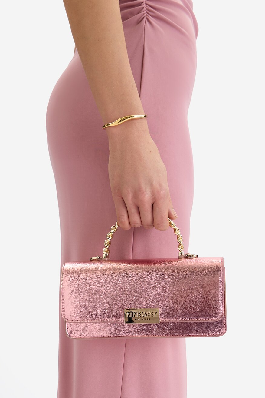 
                Сумка З Ремінцем NINE WEST РОЖЕВЕ ЗОЛОТО - 5906751863152