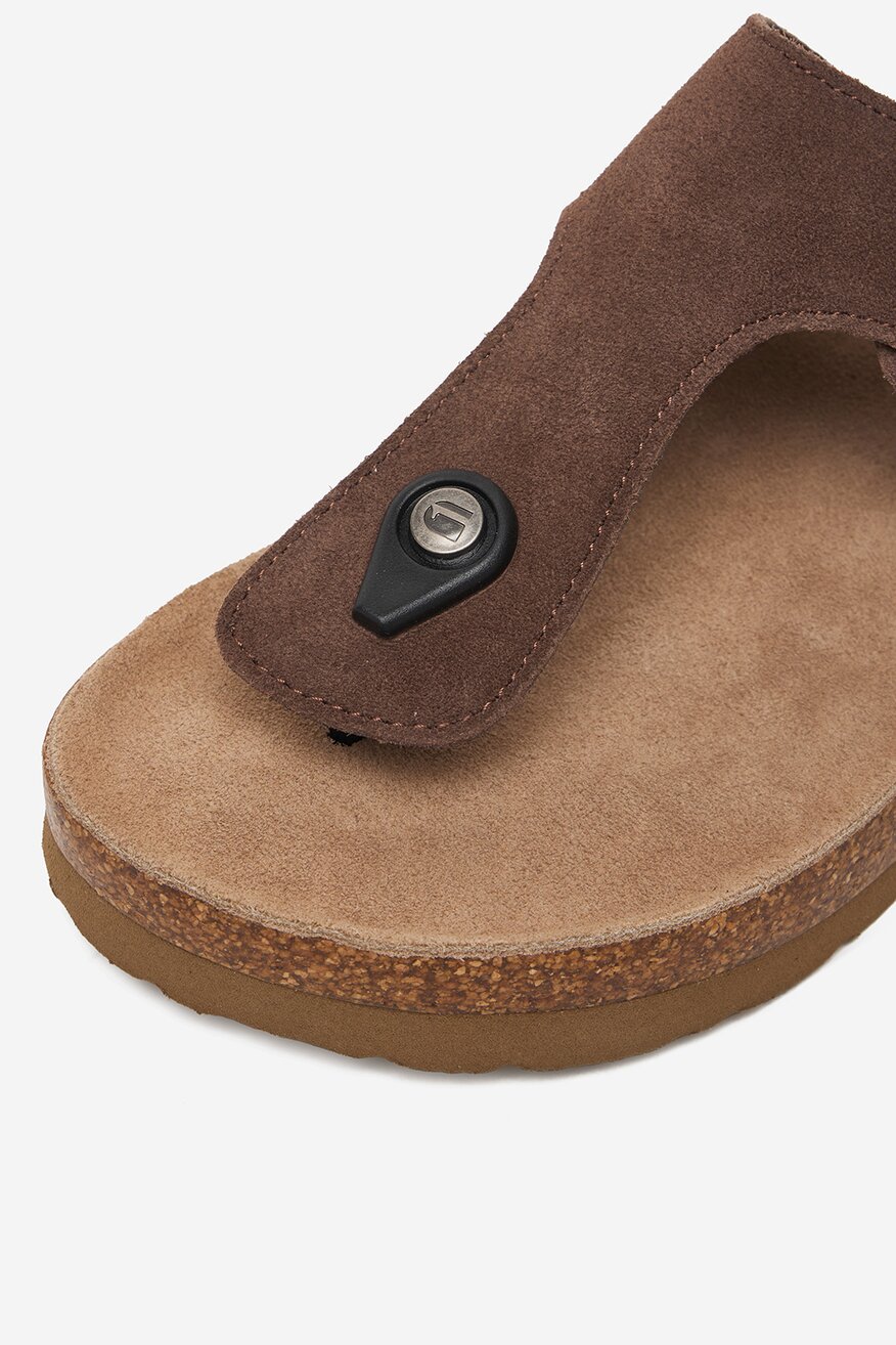 Klapki G-STAR RAW CWB-WS-1128-51-S Brązowy - 5906751940631