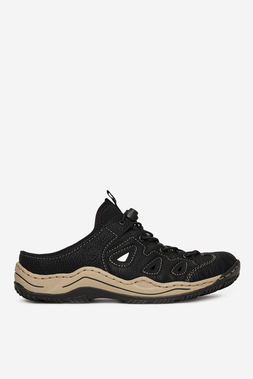 Șlapi Rieker NEGRU - 2230078390217