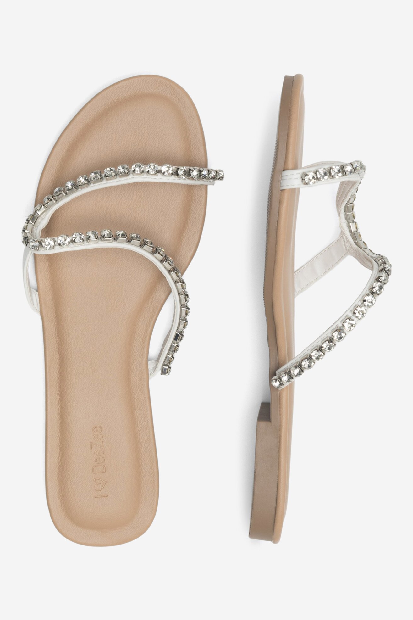 Джапанки DeeZee GIVE ME ALL LS5712-13A БЯЛ