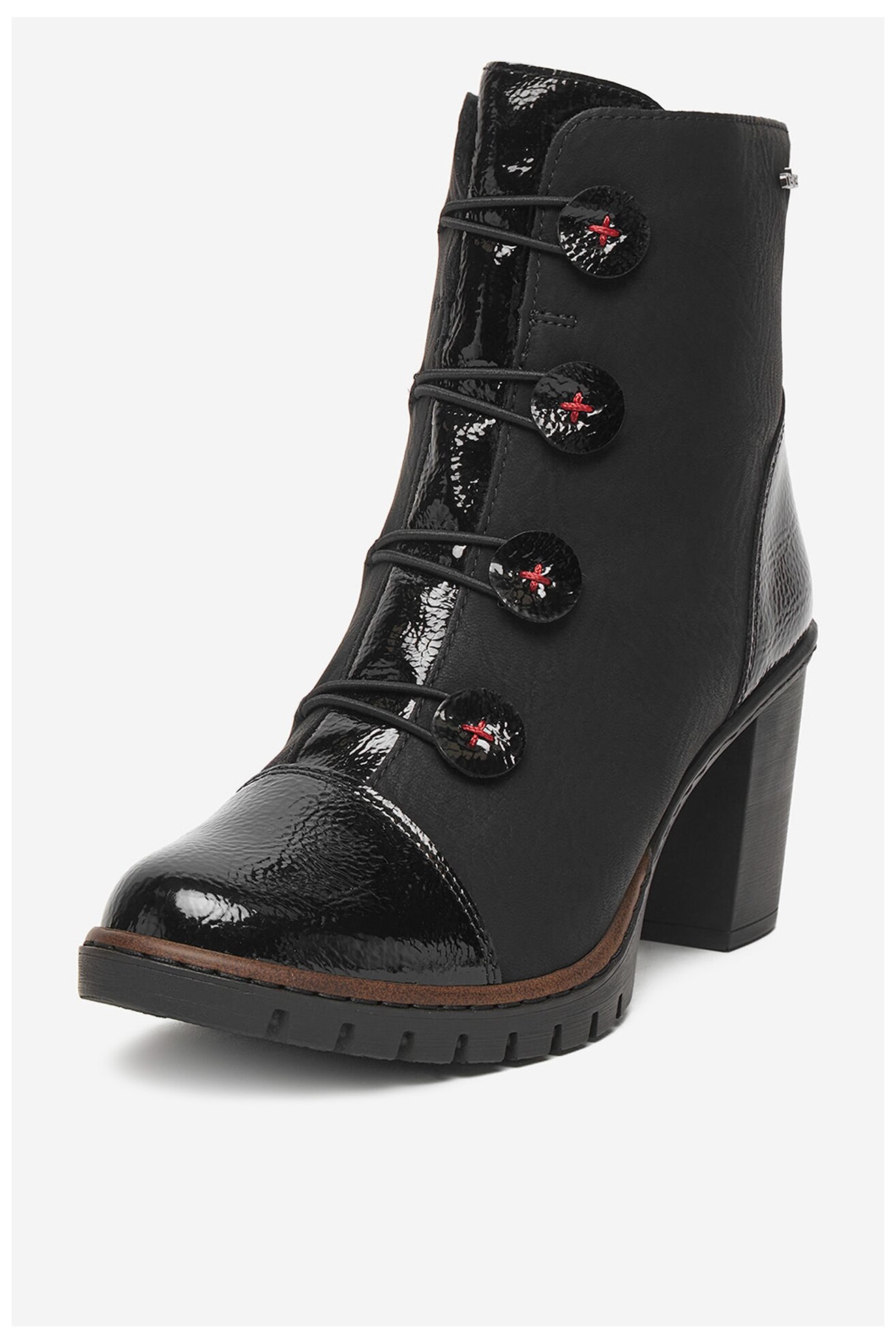 Botki Rieker CEO-Y2576-00 Czarny