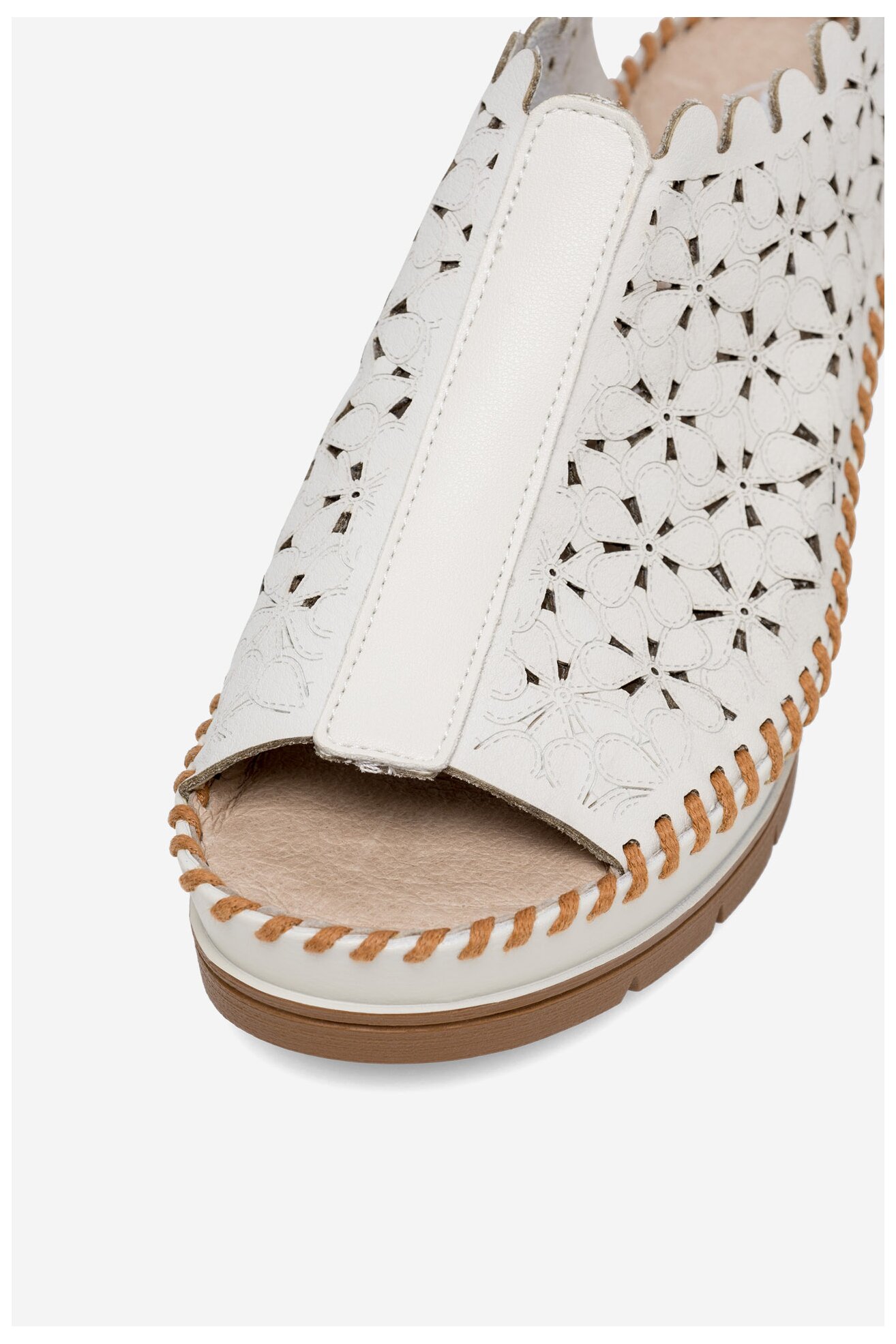 Sandały Rieker 60355-80 Biały