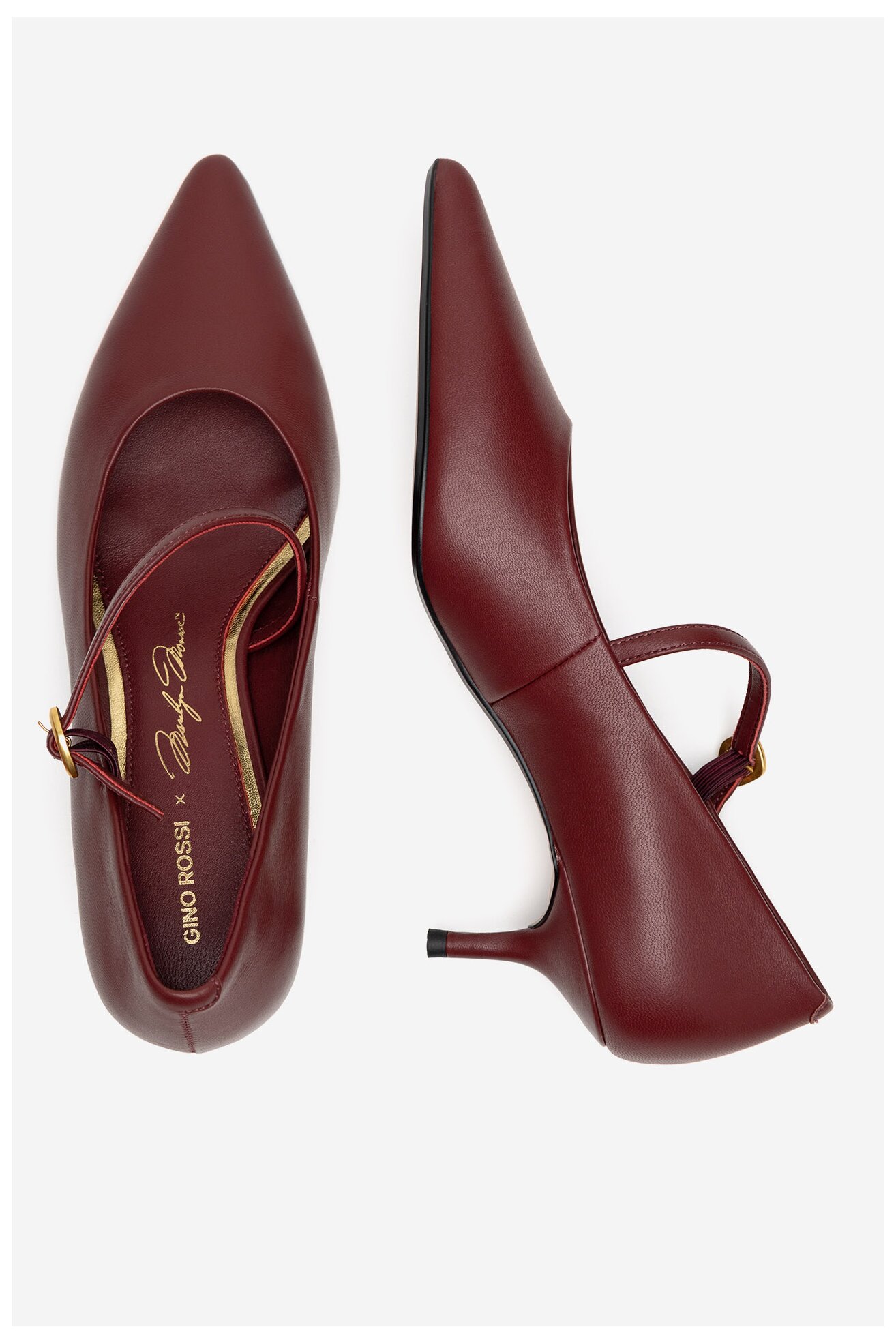 Pantofi cu toc Gino Rossi LILIAN-526-1 GRENA