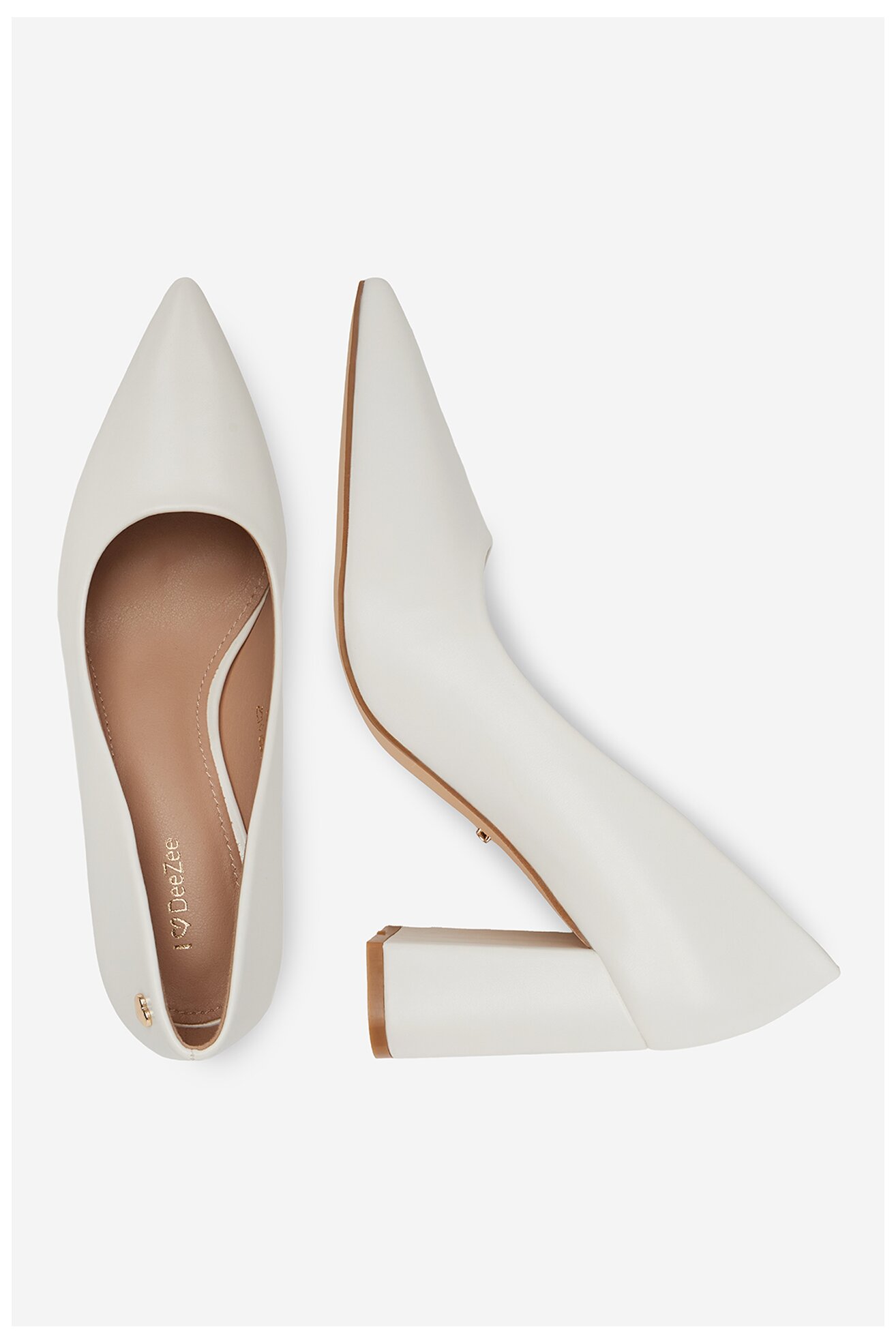 Körömcipő DeeZee KB-008 FEHÉR