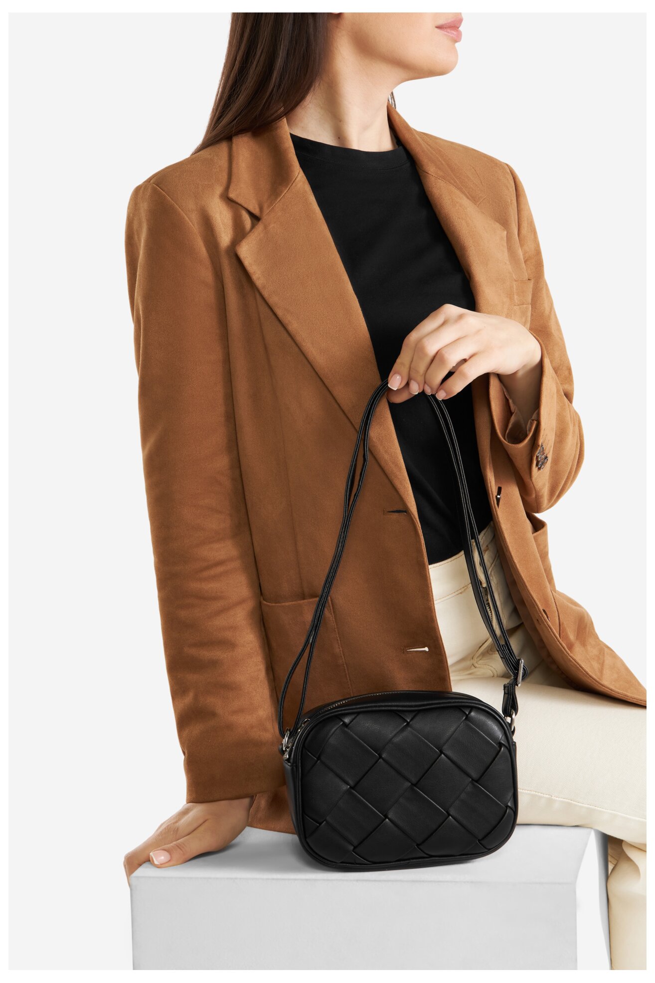 Kézitáska Jenny JNY-M-019-07 FEKETE