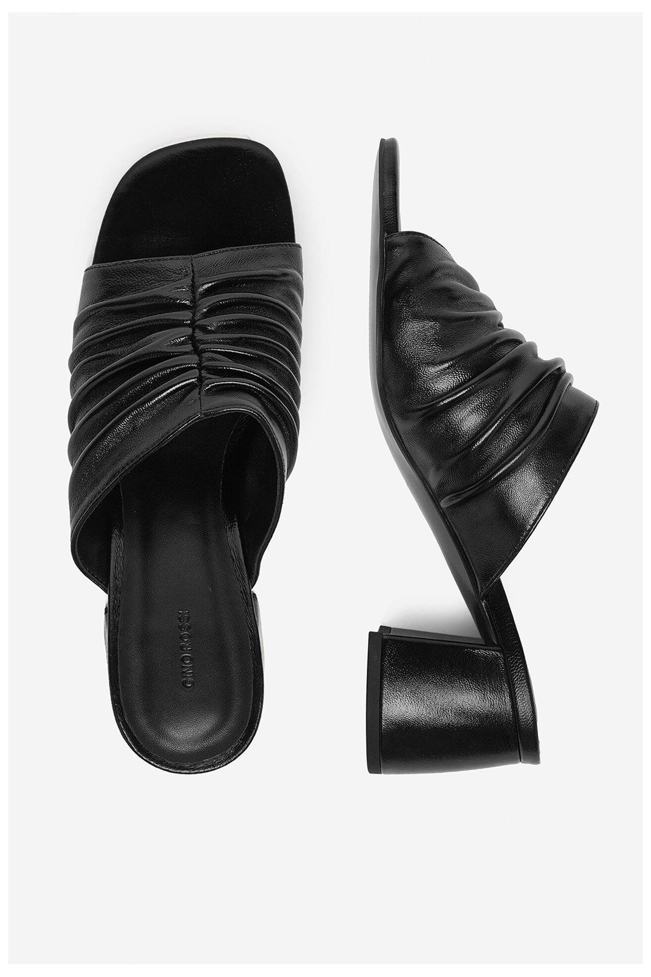 Klapki Gino Rossi C-XRY25113-07 Czarny